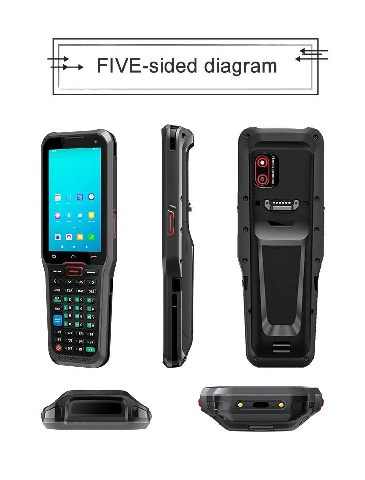 Blovedream Pdas Manufacturers IP66 Rugged PDA 2D Barcode Scanner PDA Handheld Android RFID Reader, 2D Android Barcode, 1d Laser Qr Code