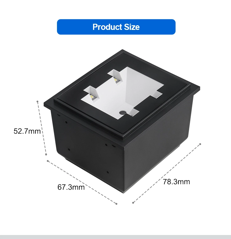 OEM 2D RS232 USB Qr Code NFC Card Barcode Scanner for Supermarket